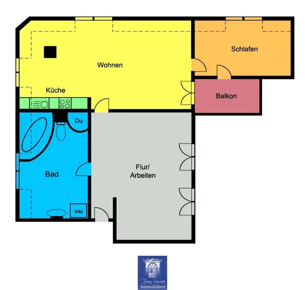 2 Zimmer Wohnung mit 76 m² in Meißen – Bild 8