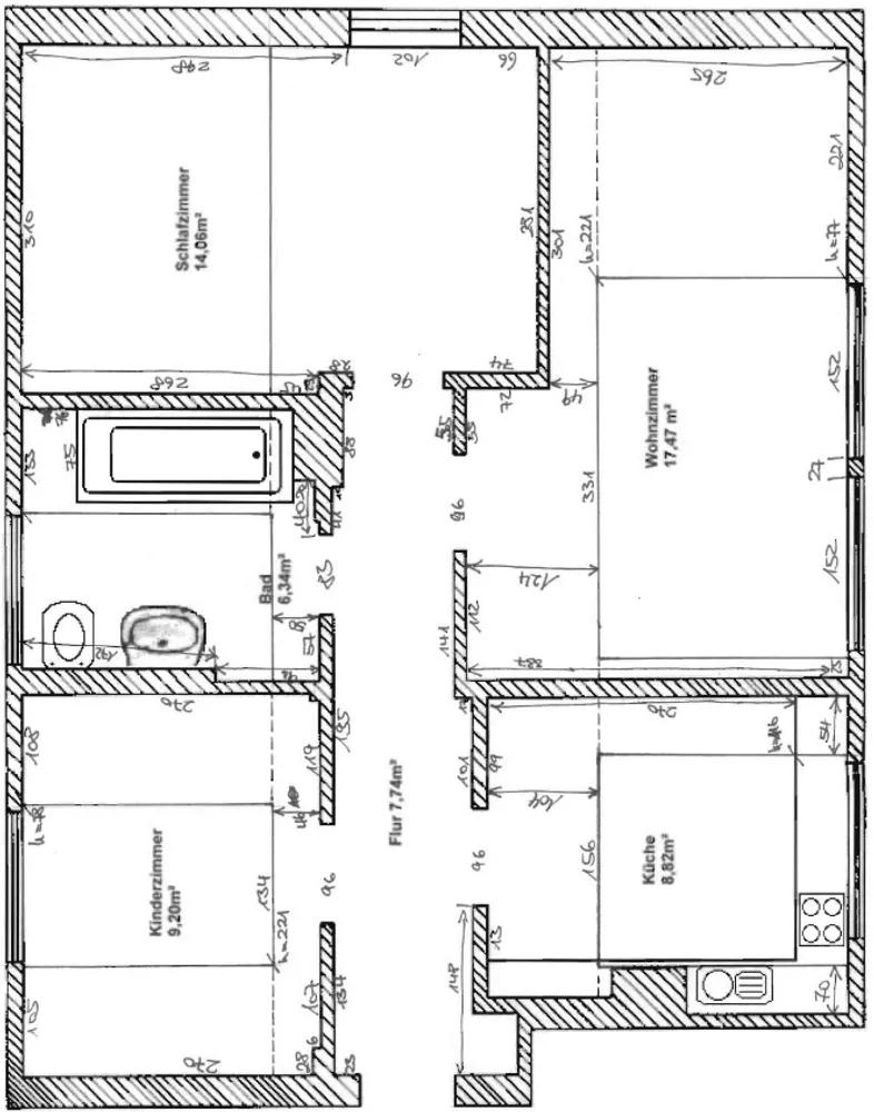 3 Zimmer Wohnung mit 64 m² in München – Bild 4