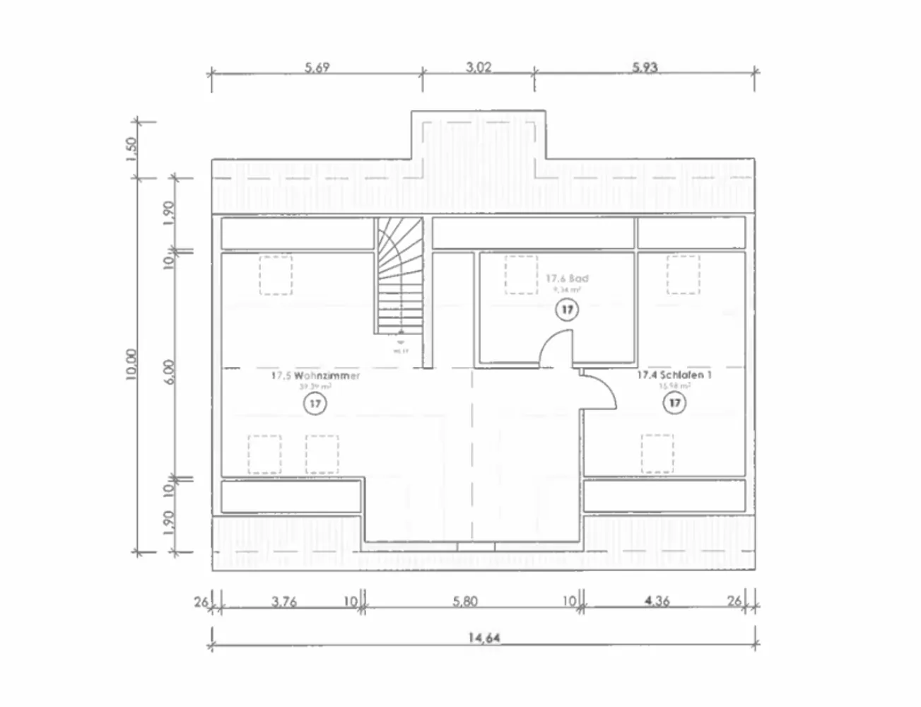 4 Zimmer Wohnung mit 115 m² in Halle (Saale) – Bild 3