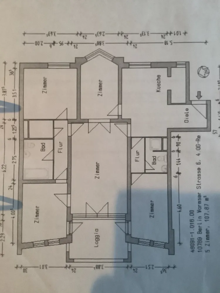 5 Zimmer Wohnung mit 108 m² in Berlin – Bild 7