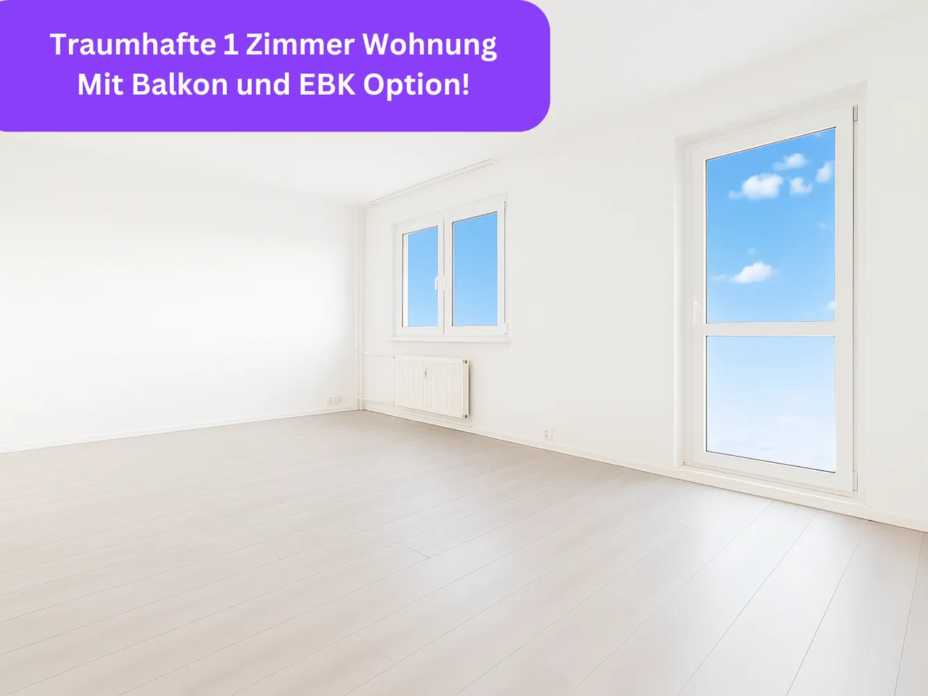 1 Zimmer Wohnung mit 39 m² in Halle (Saale) – Bild 1