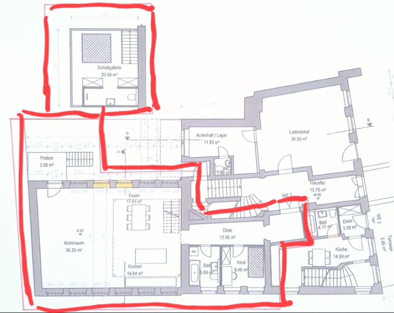 2 Zimmer Wohnung mit 116 m² in Chemnitz – Bild 4