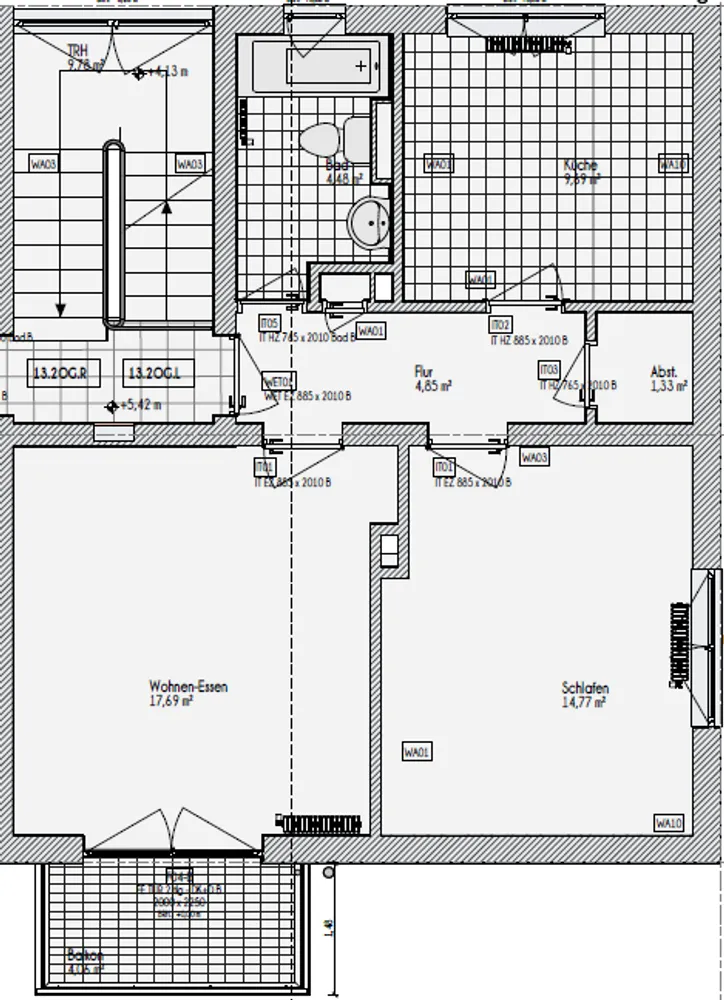 2 Zimmer Wohnung mit 57 m² in Rüsselsheim am Main – Bild 6