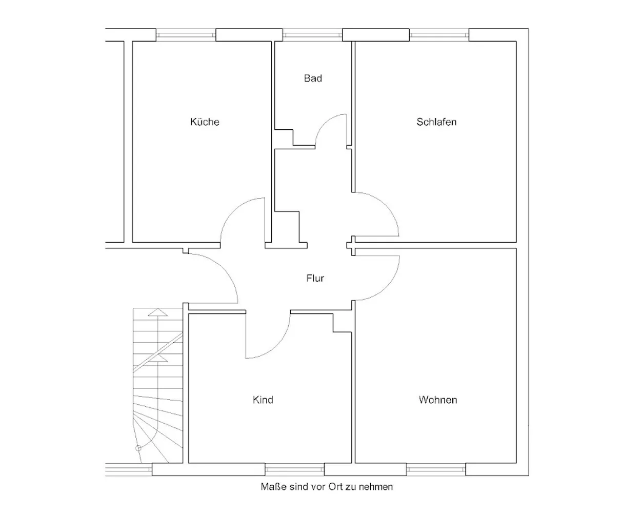 3 Zimmer Wohnung mit 58 m² in Braunschweig – Bild 3