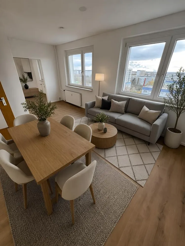 3 Zimmer Wohnung mit 58 m² in Halle (Saale) – Bild 1