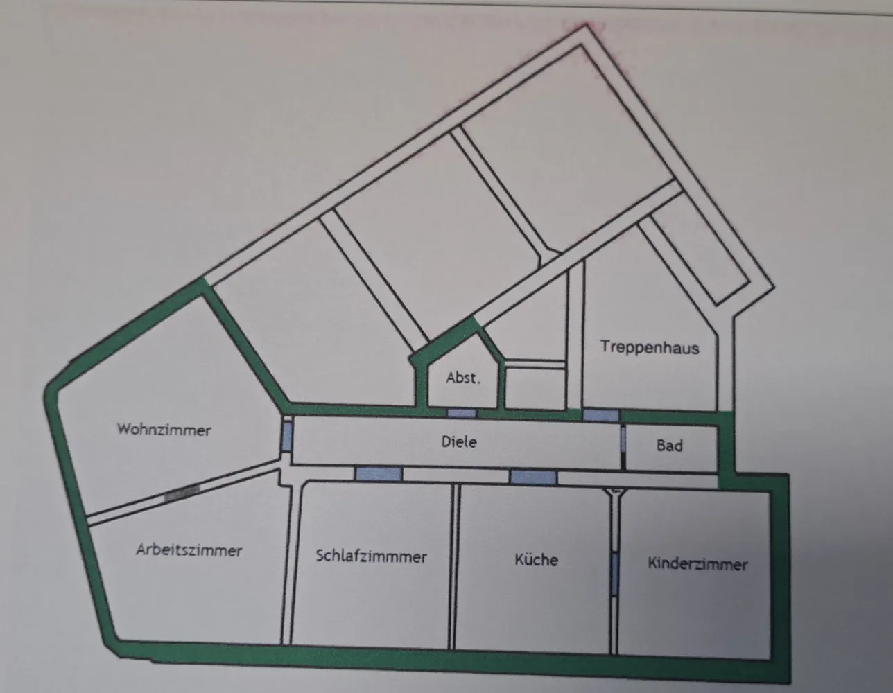 5 Zimmer Wohnung mit 111 m² in Dortmund – Bild 3
