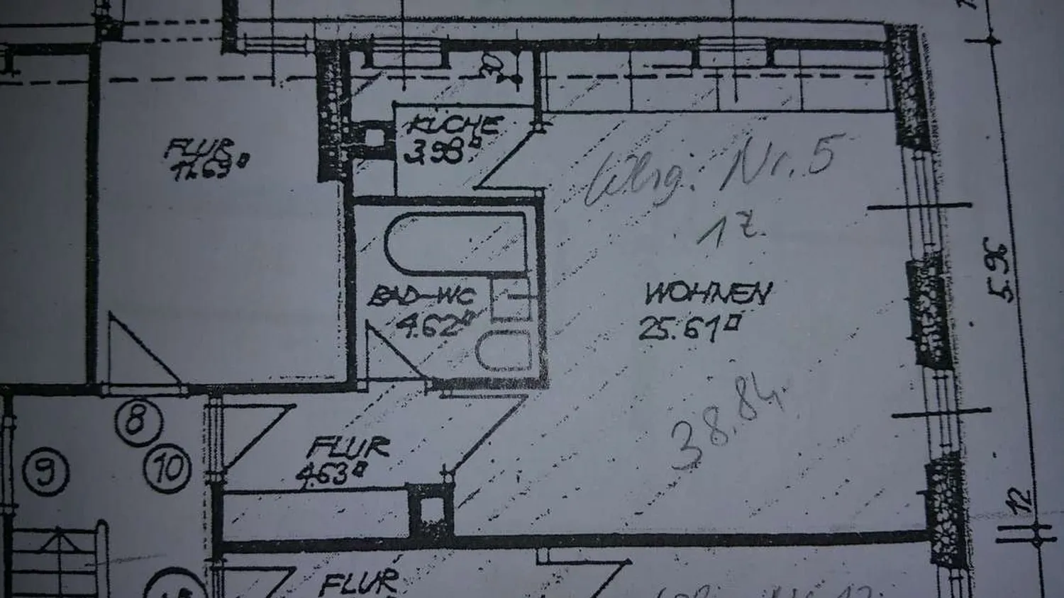 1 Zimmer Wohnung mit 40 m² in Augsburg – Bild 4