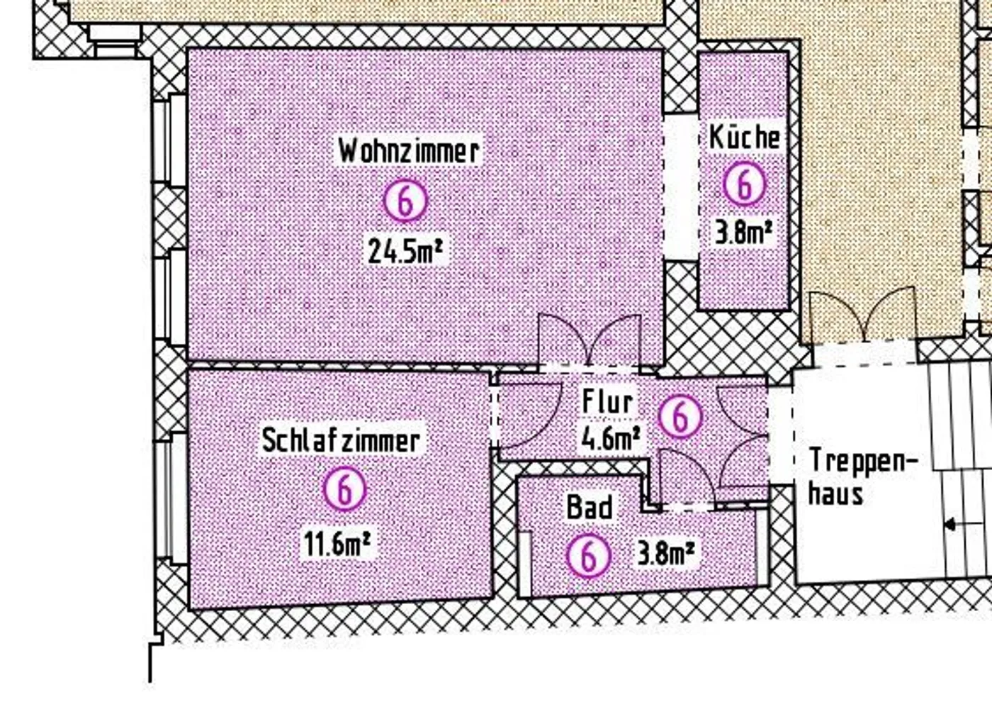 2 Zimmer Wohnung mit 48 m² in Leipzig – Bild 8