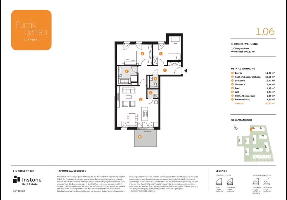 3 Zimmer Wohnung mit 90 m² in Nürnberg – Bild 10