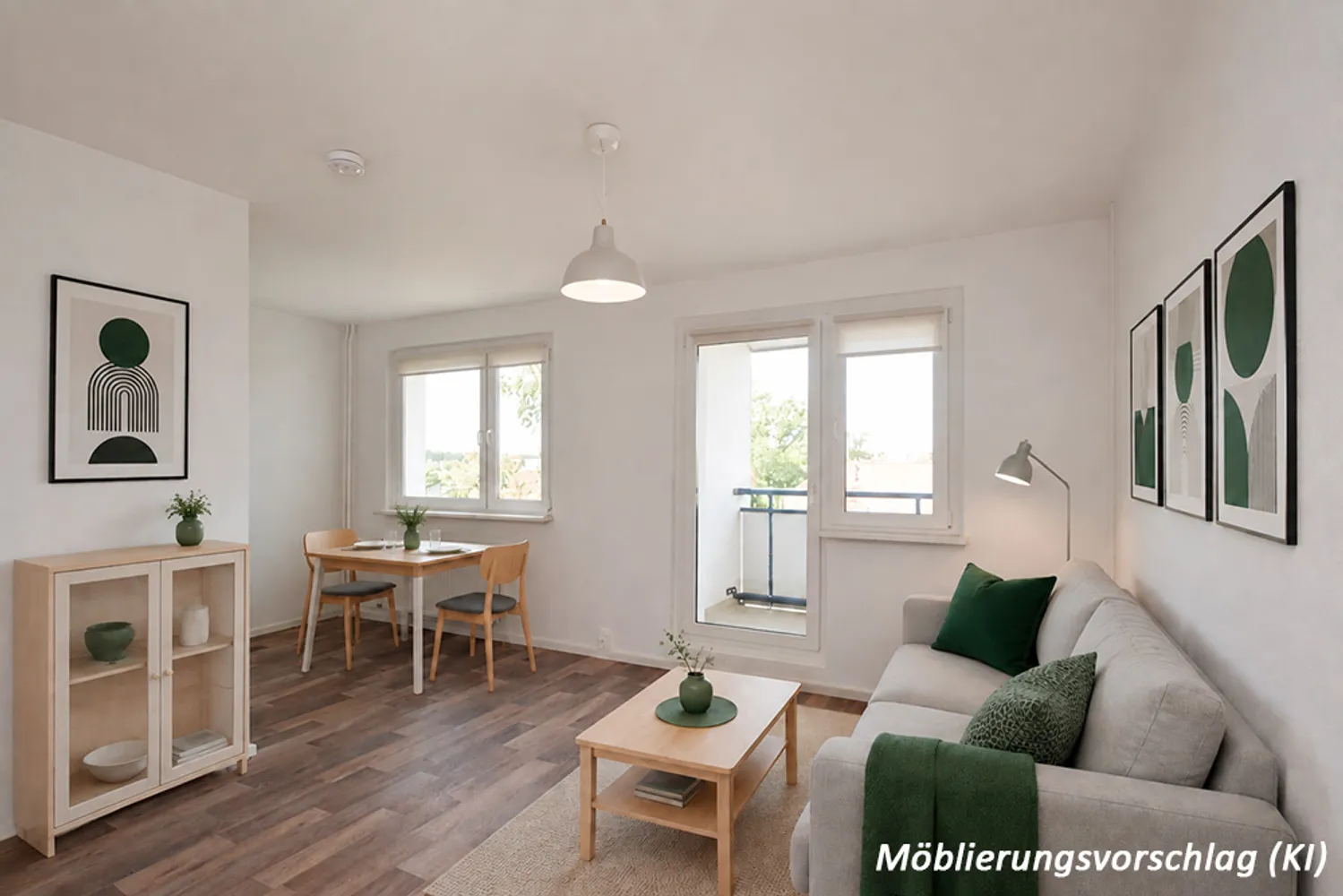 1 Zimmer Wohnung mit 31 m² in Halle (Saale) – Bild 1