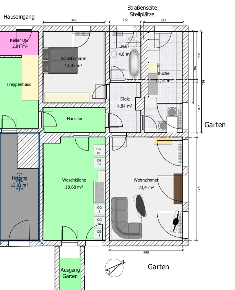 2 Zimmer Wohnung mit 57 m² in Köln – Bild 9