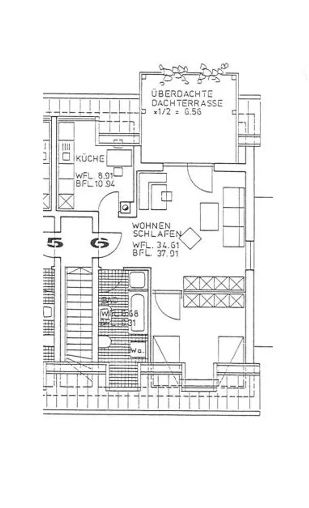 2 Zimmer Wohnung mit 56 m² in Straubing – Bild 6