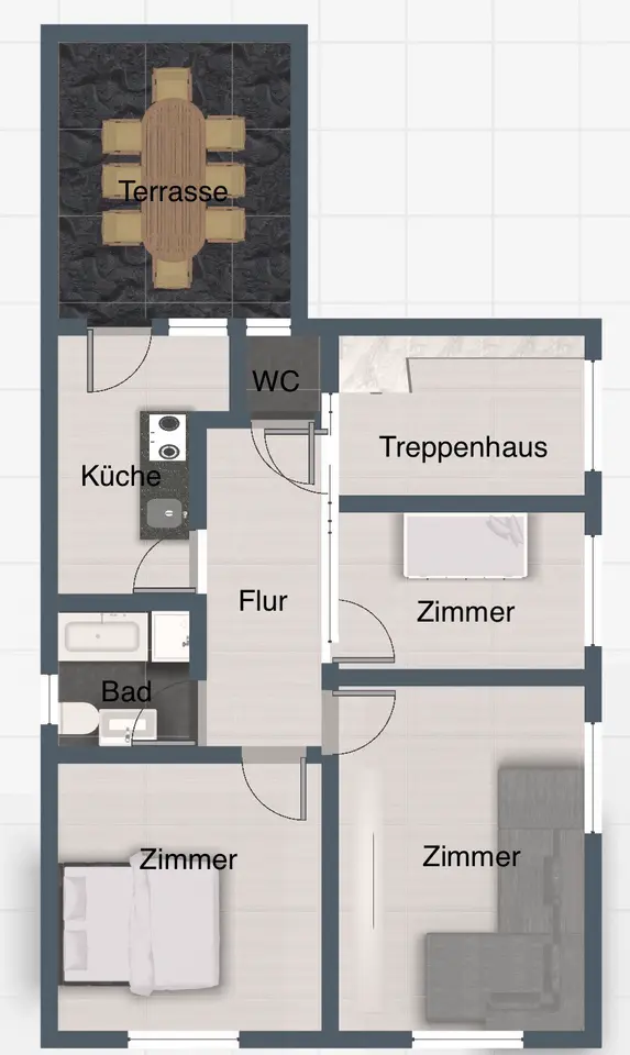 4 Zimmer Wohnung mit 86 m² in Viernheim – Bild 5