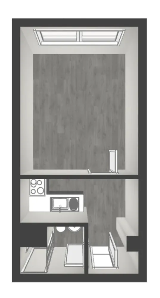 1 Zimmer Wohnung mit 24 m² in Brandenburg an der Havel – Bild 9