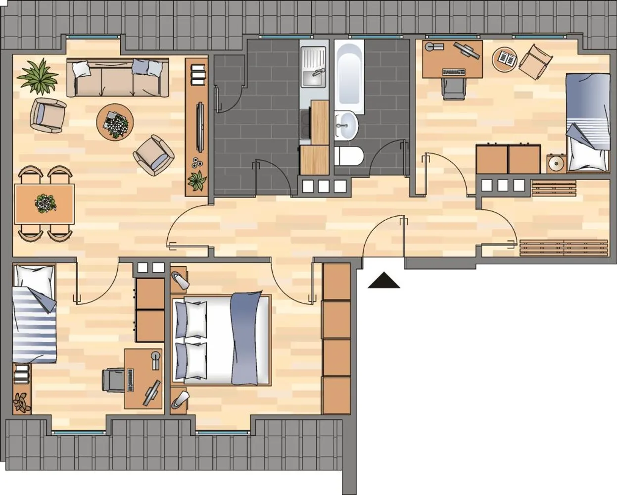 3 Zimmer Wohnung mit 63 m² in Wilhelmshaven – Bild 10