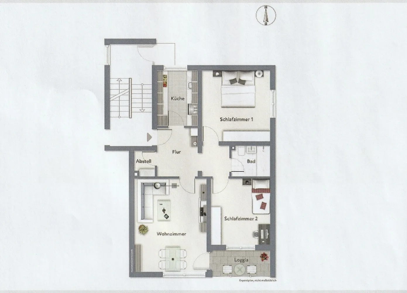 4 Zimmer Wohnung mit 71 m² in Würzburg – Bild 2