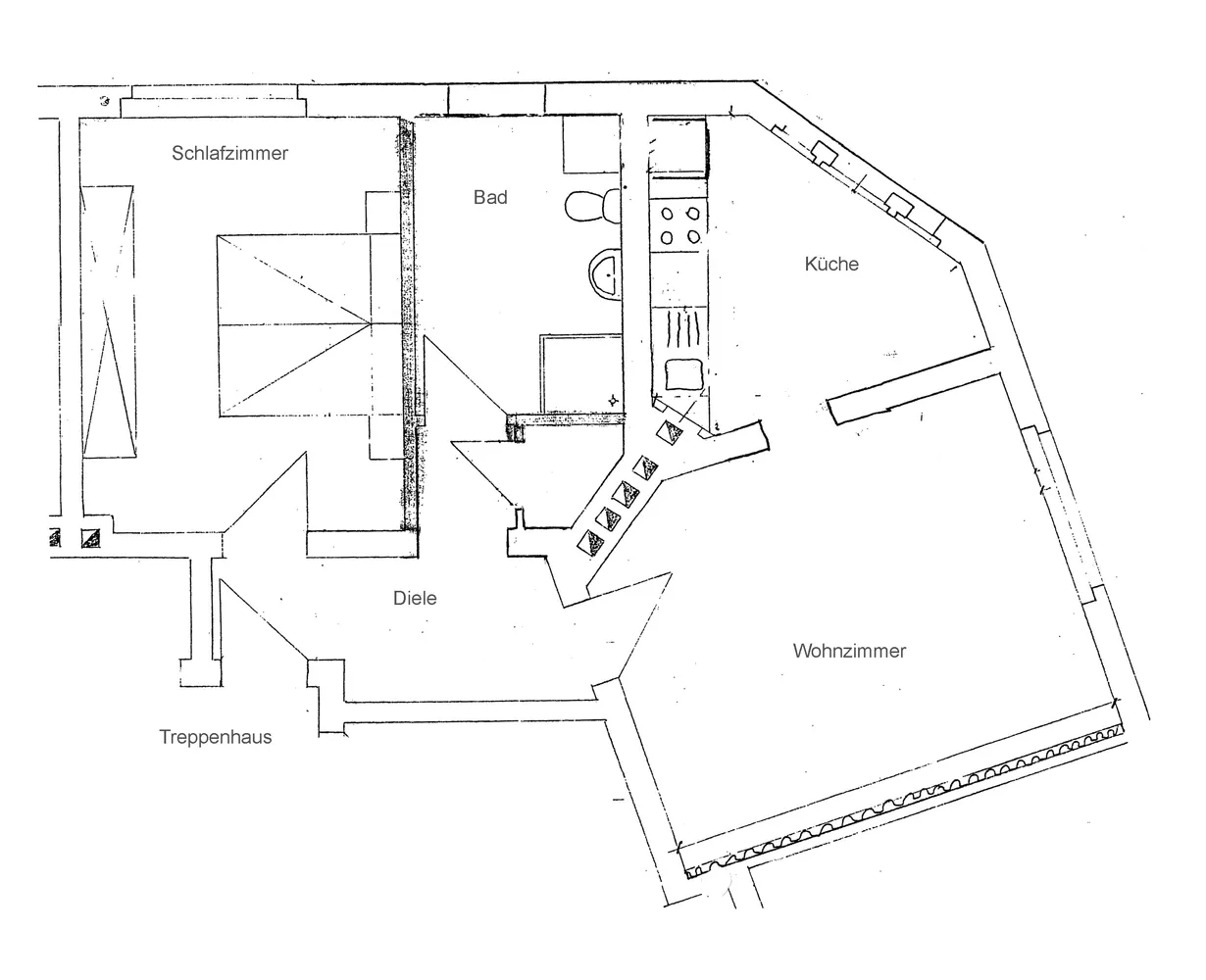 2 room apartment with 59 m² in Duisburg – Photo 3