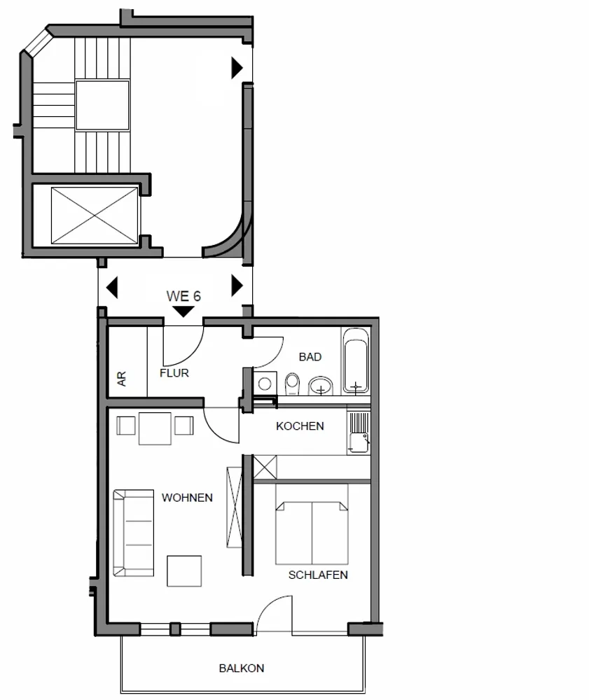 2 Zimmer Wohnung mit 50 m² in Berlin – Bild 12