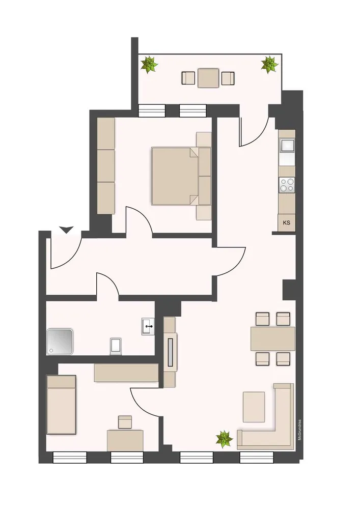 3 Zimmer Wohnung mit 65 m² in Leipzig – Bild 11