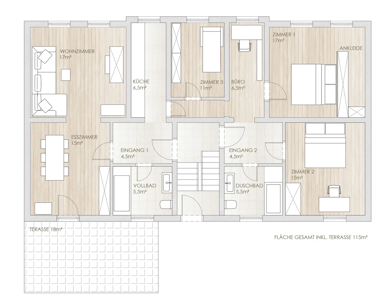 6 Zimmer Wohnung mit 110 m² in Wedel – Bild 11