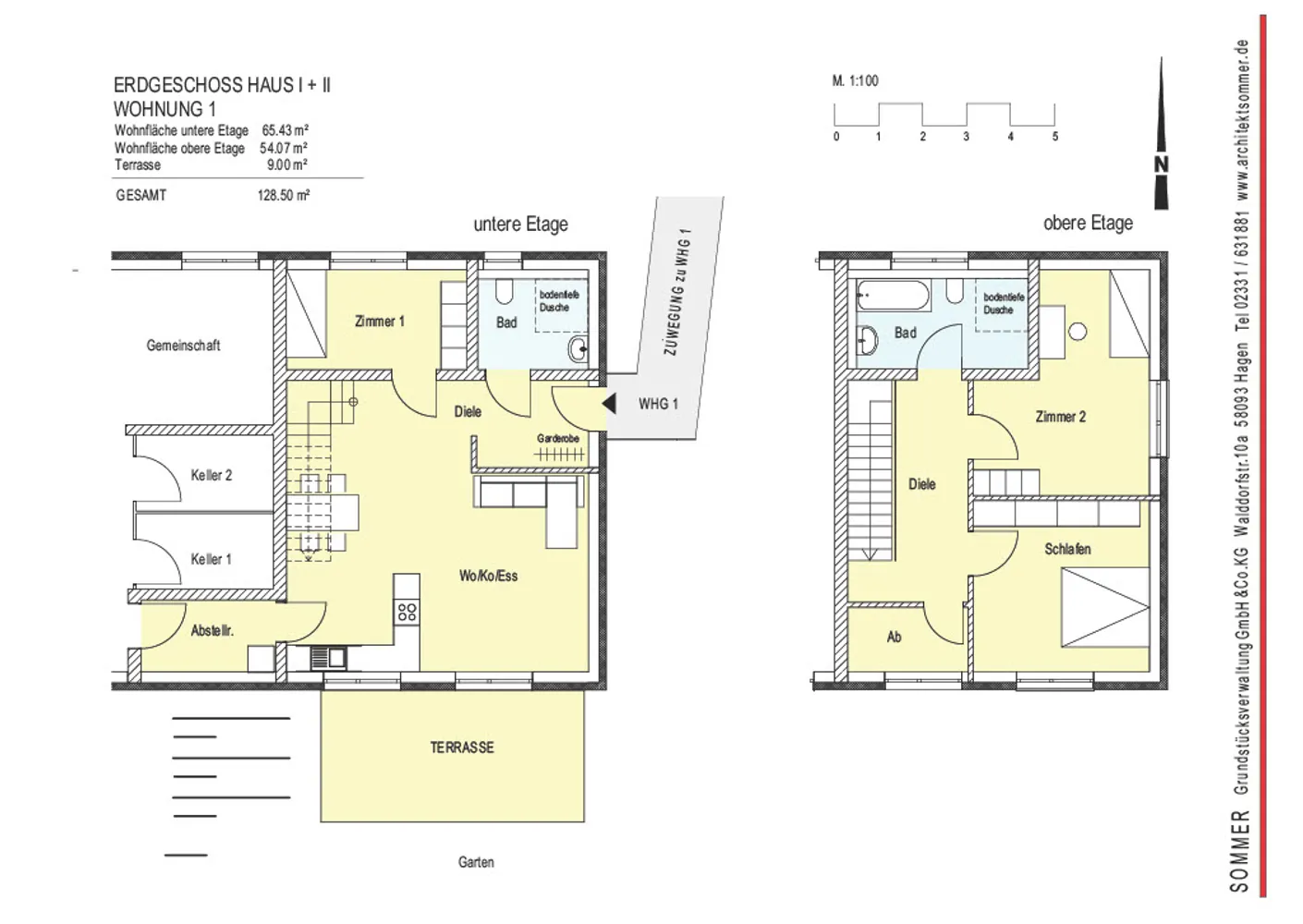 4 Zimmer Wohnung mit 129 m² in Hagen – Bild 2