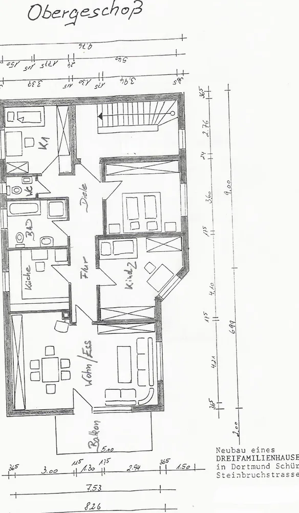 5 Zimmer Wohnung mit 109 m² in Dortmund – Bild 3