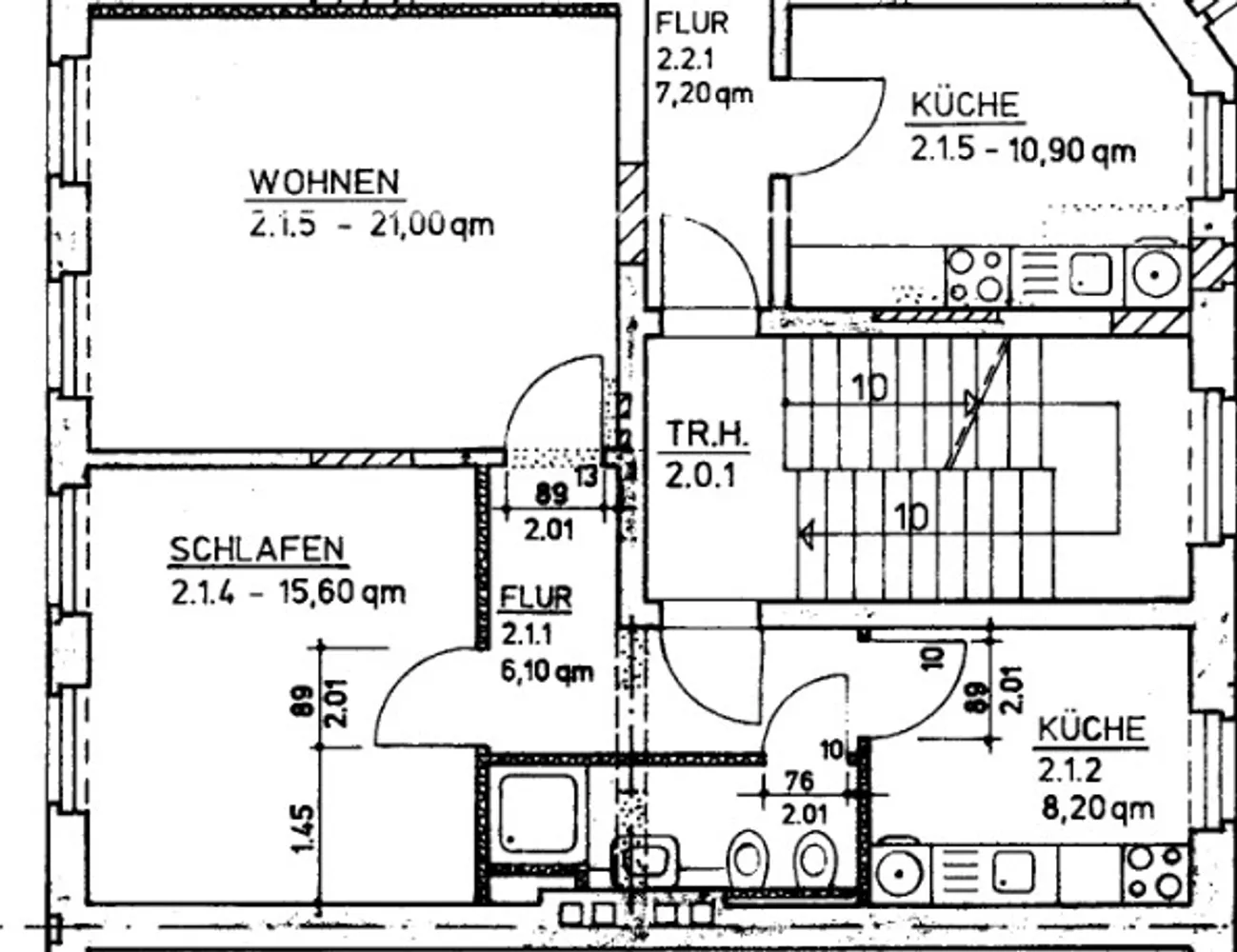 2 Zimmer Wohnung mit 55 m² in Magdeburg – Bild 11