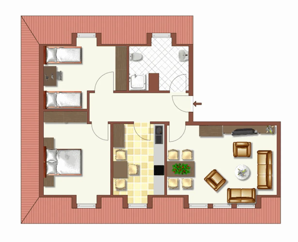 3 Zimmer Wohnung mit 69 m² in Osnabrück – Bild 2