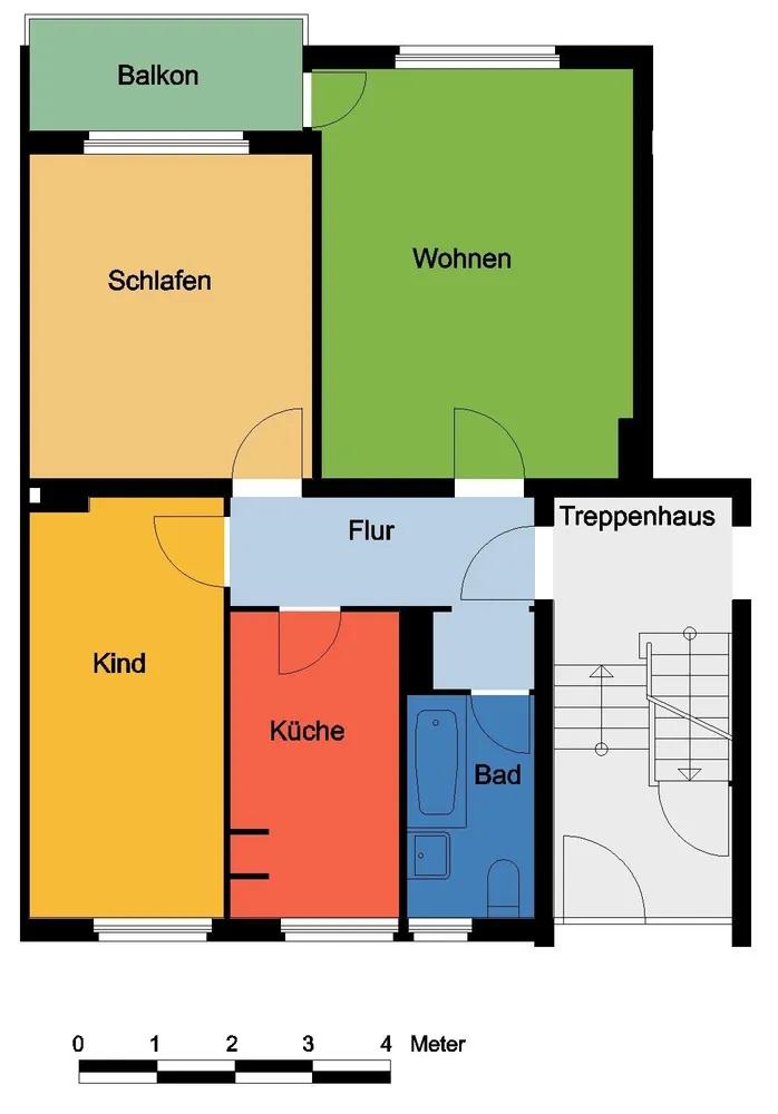 3 Zimmer Wohnung mit 71 m² in Hannover – Bild 4