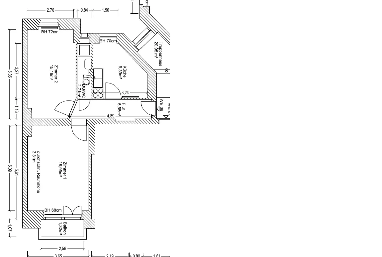 2 Zimmer Wohnung mit 54 m² in Berlin – Bild 9