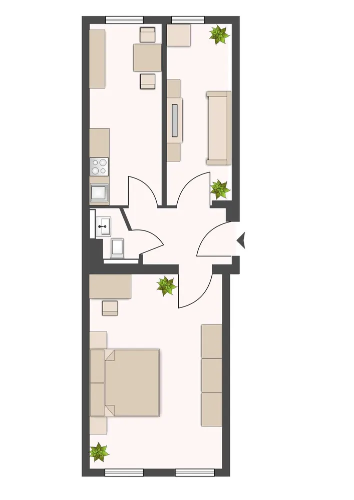 2 Zimmer Wohnung mit 43 m² in Leipzig – Bild 8
