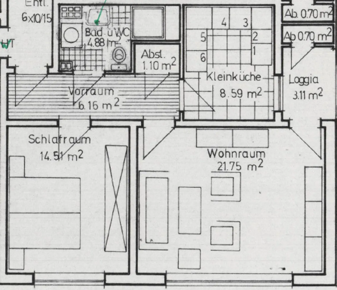 2 Zimmer Wohnung mit 56 m² in Duisburg – Bild 11