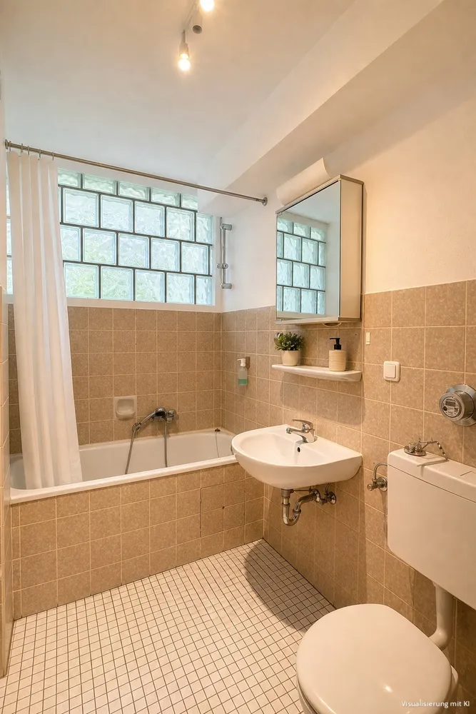 1 room apartment with 40 m² in Essen – Photo 6