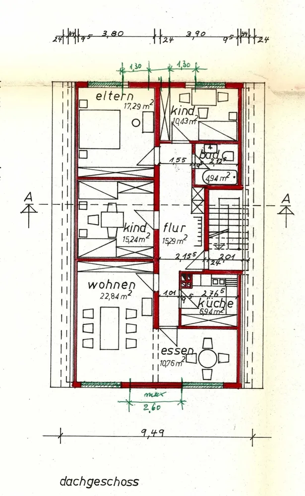 4 Zimmer Wohnung mit 100 m² in Mainz – Bild 5
