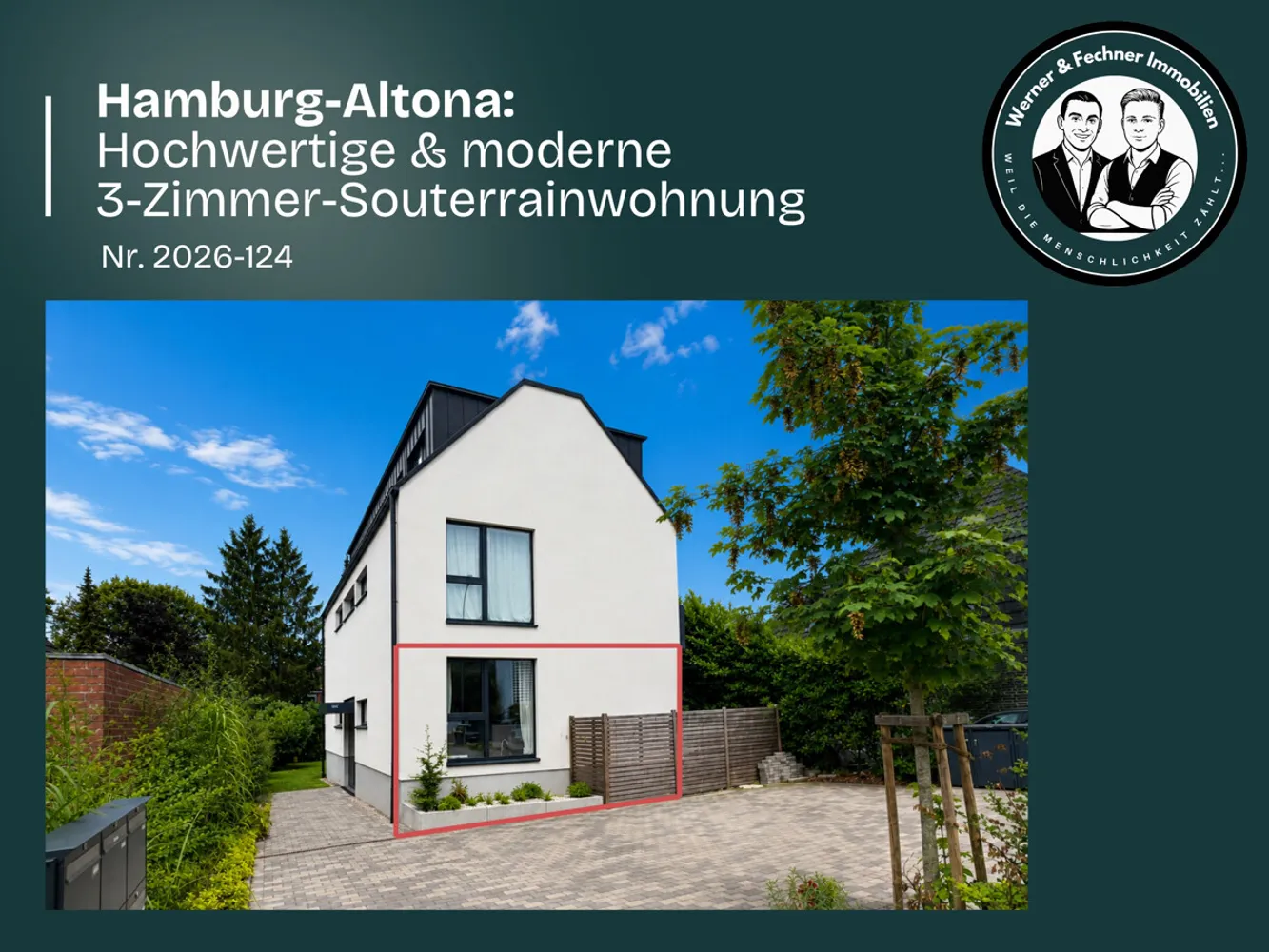 2 Zimmer Wohnung mit 70 m² in Hamburg – Bild 1