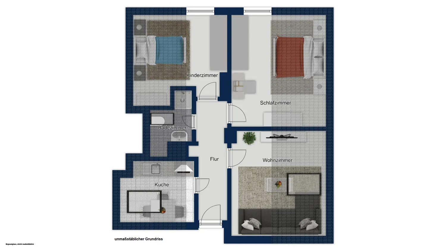 3 Zimmer Wohnung mit 50 m² in Hannover – Bild 8