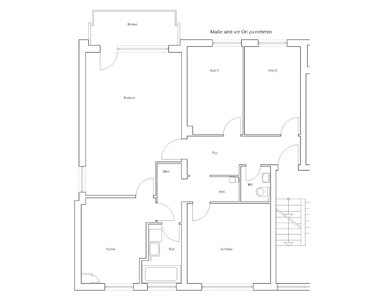 4 Zimmer Wohnung mit 87 m² in Braunschweig – Bild 3