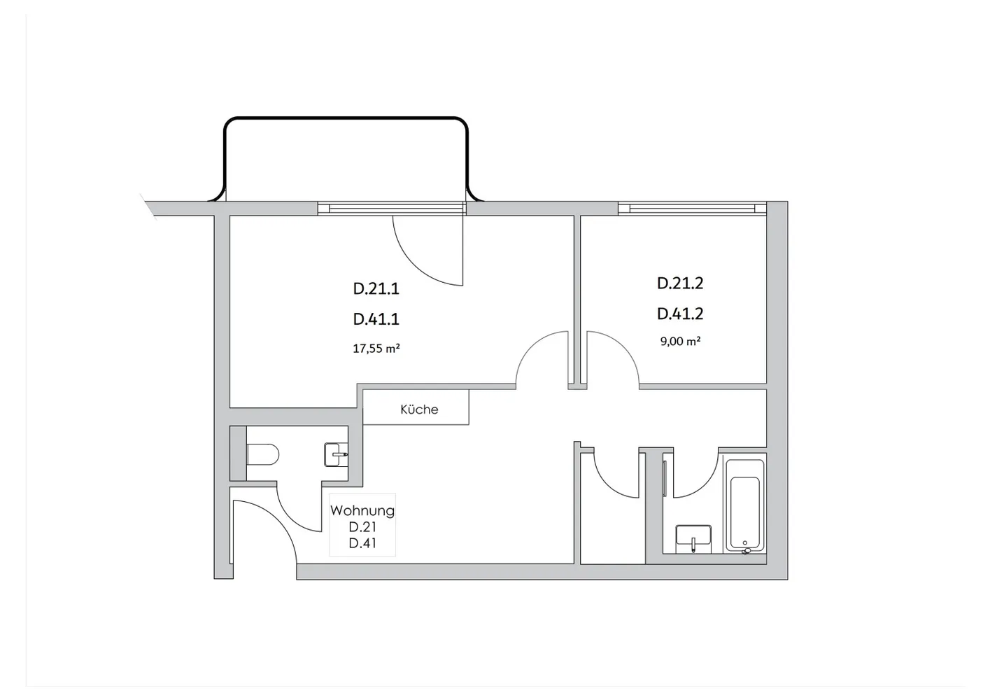 WG-Zimmer mit 17 m² in Berlin – Bild 7