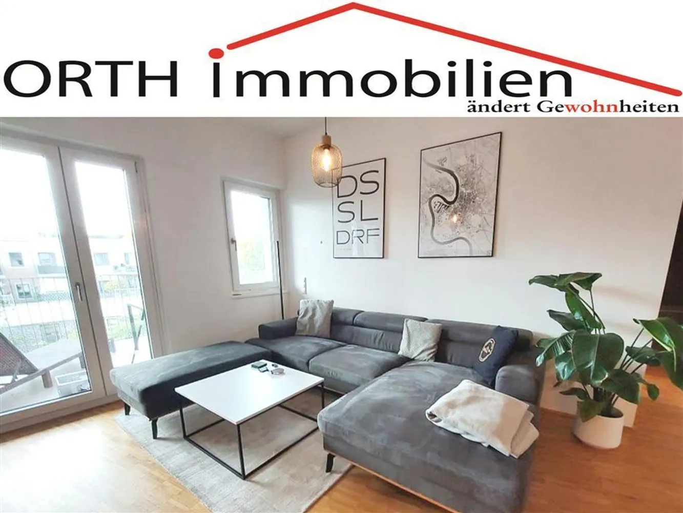 2 room apartment with 64 m² in Düsseldorf – Photo 1
