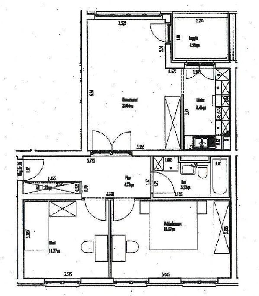 3 room apartment with 73 m² in Berlin – Photo 2