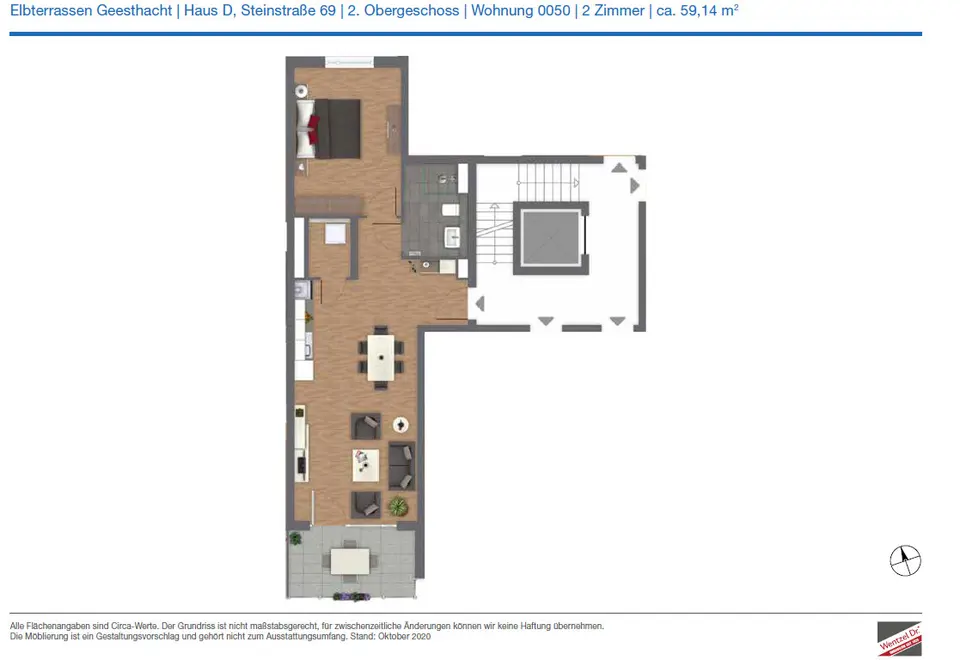 2 Zimmer Wohnung mit 59 m² in Winsen (Luhe) – Bild 5