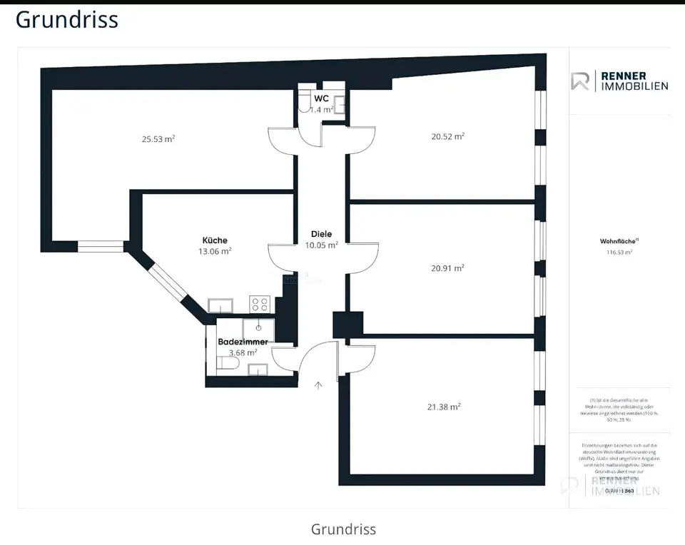 WG-Zimmer mit 117 m² in Nürnberg – Bild 9
