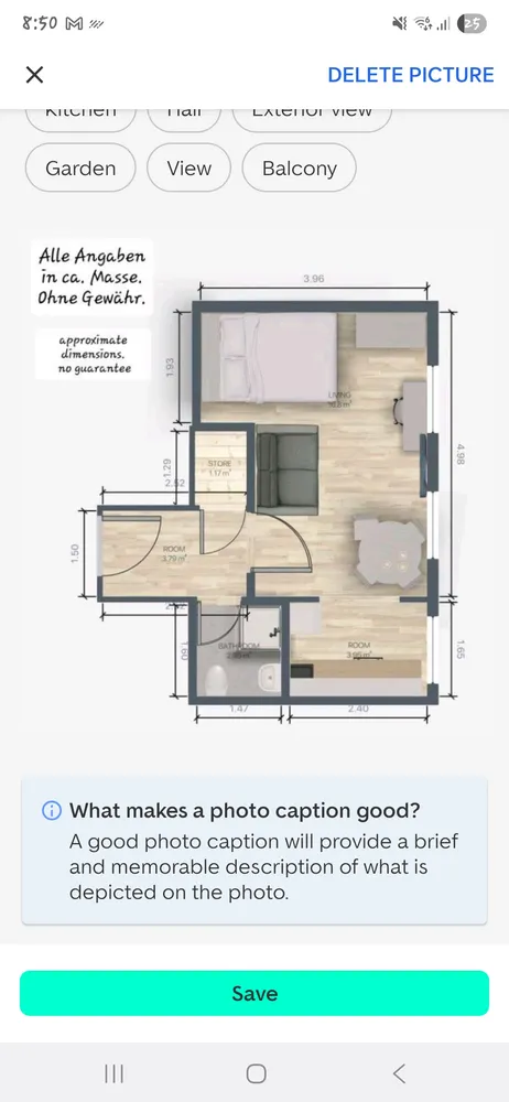 1 Zimmer Wohnung mit 29 m² in Berlin – Bild 1
