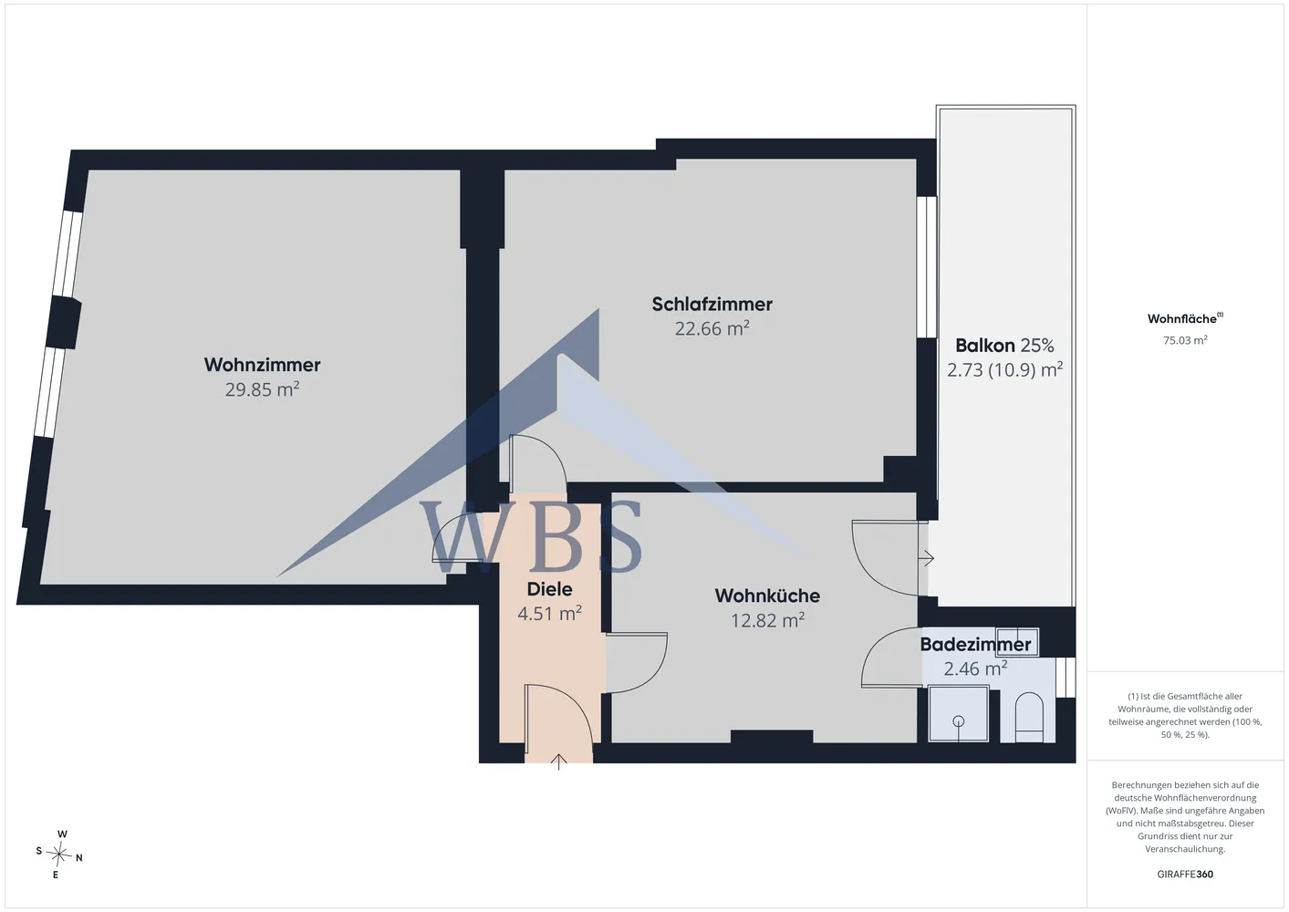 2 Zimmer Wohnung mit 74 m² in Bochum – Bild 8