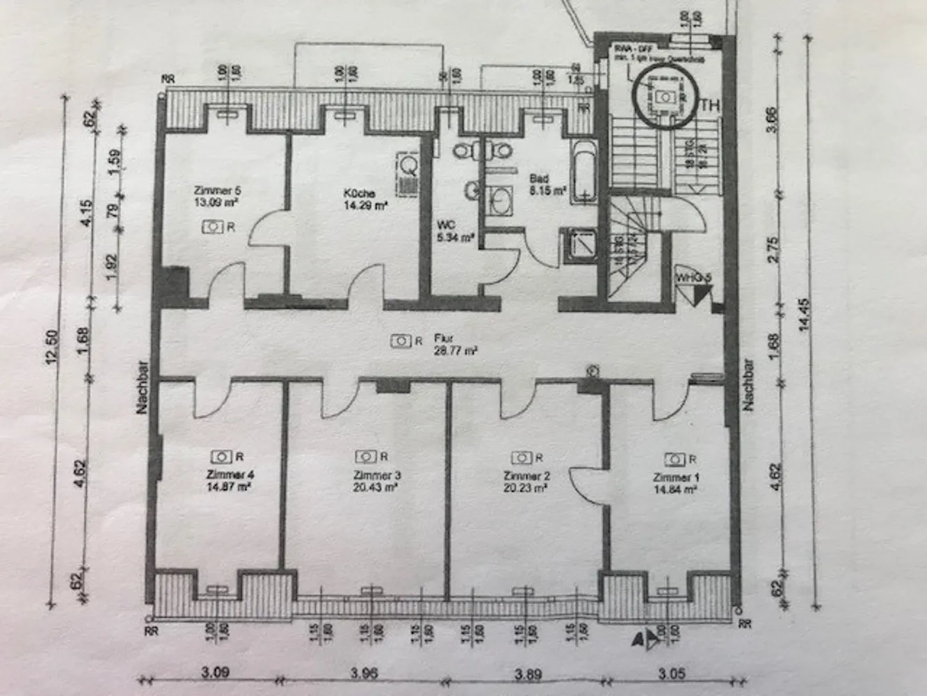 5 Zimmer Wohnung mit 149 m² in Wiesbaden – Bild 12