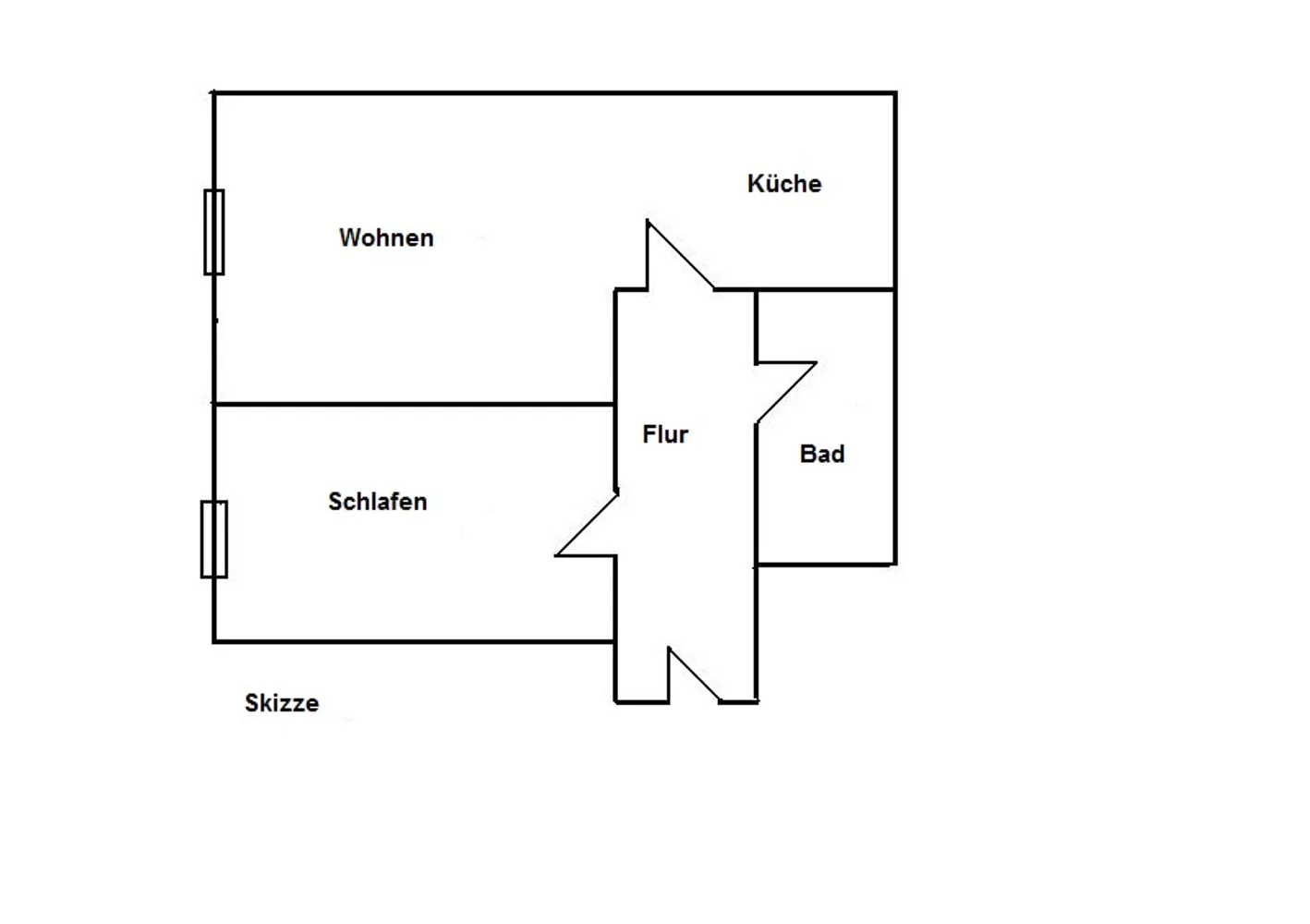 2 Zimmer Wohnung mit 54 m² in Halle (Saale) – Bild 5