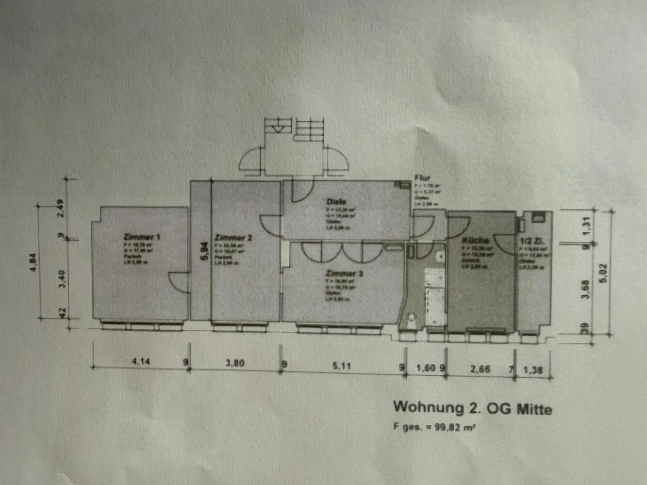 4 Zimmer Wohnung mit 100 m² in Berlin – Bild 2