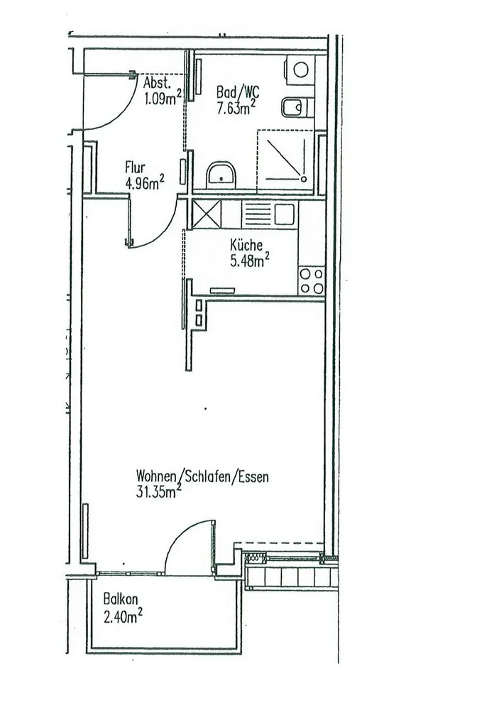 1 Zimmer Wohnung mit 53 m² in Leipzig – Bild 10