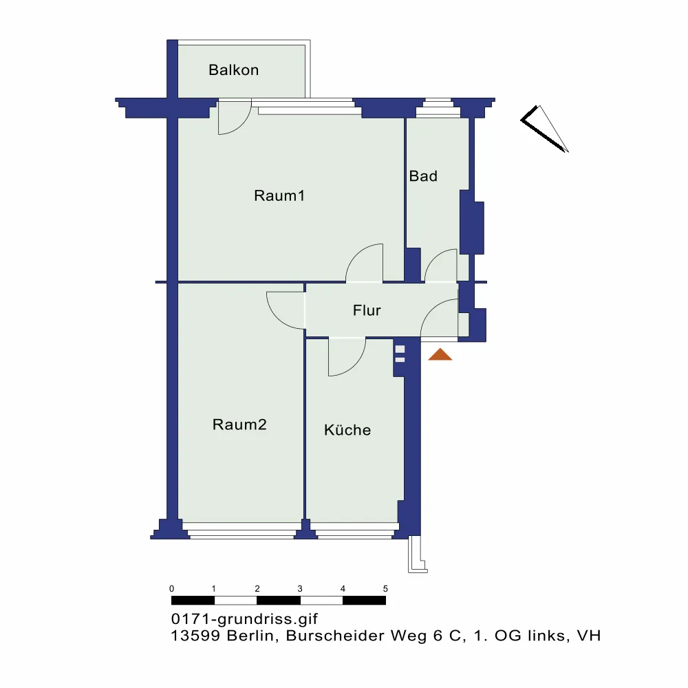 2 Zimmer Wohnung mit 57 m² in Berlin – Bild 8
