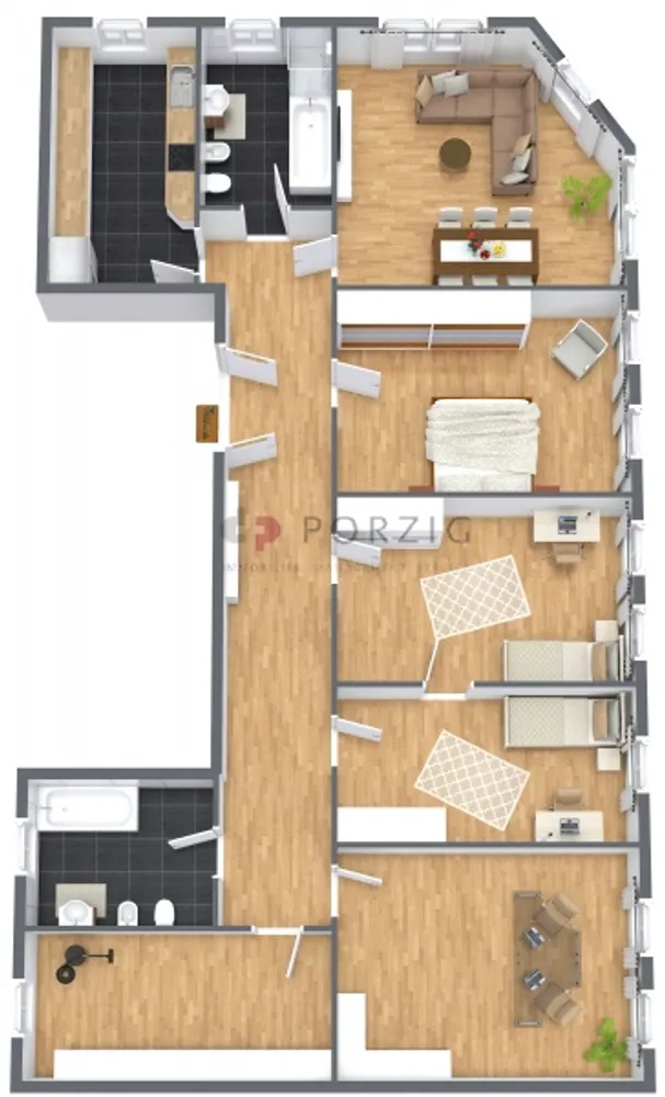 6 Zimmer Wohnung mit 175 m² in Chemnitz – Bild 11